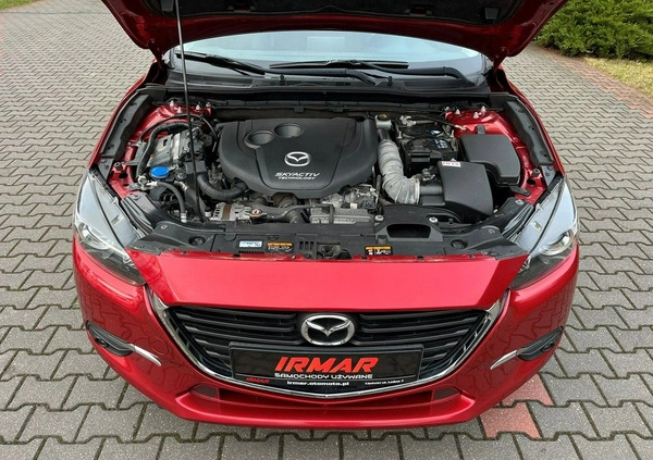 Mazda 3 cena 49900 przebieg: 221463, rok produkcji 2018 z Kłecko małe 667